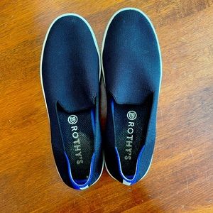 Rothy’s slip on sneakers black